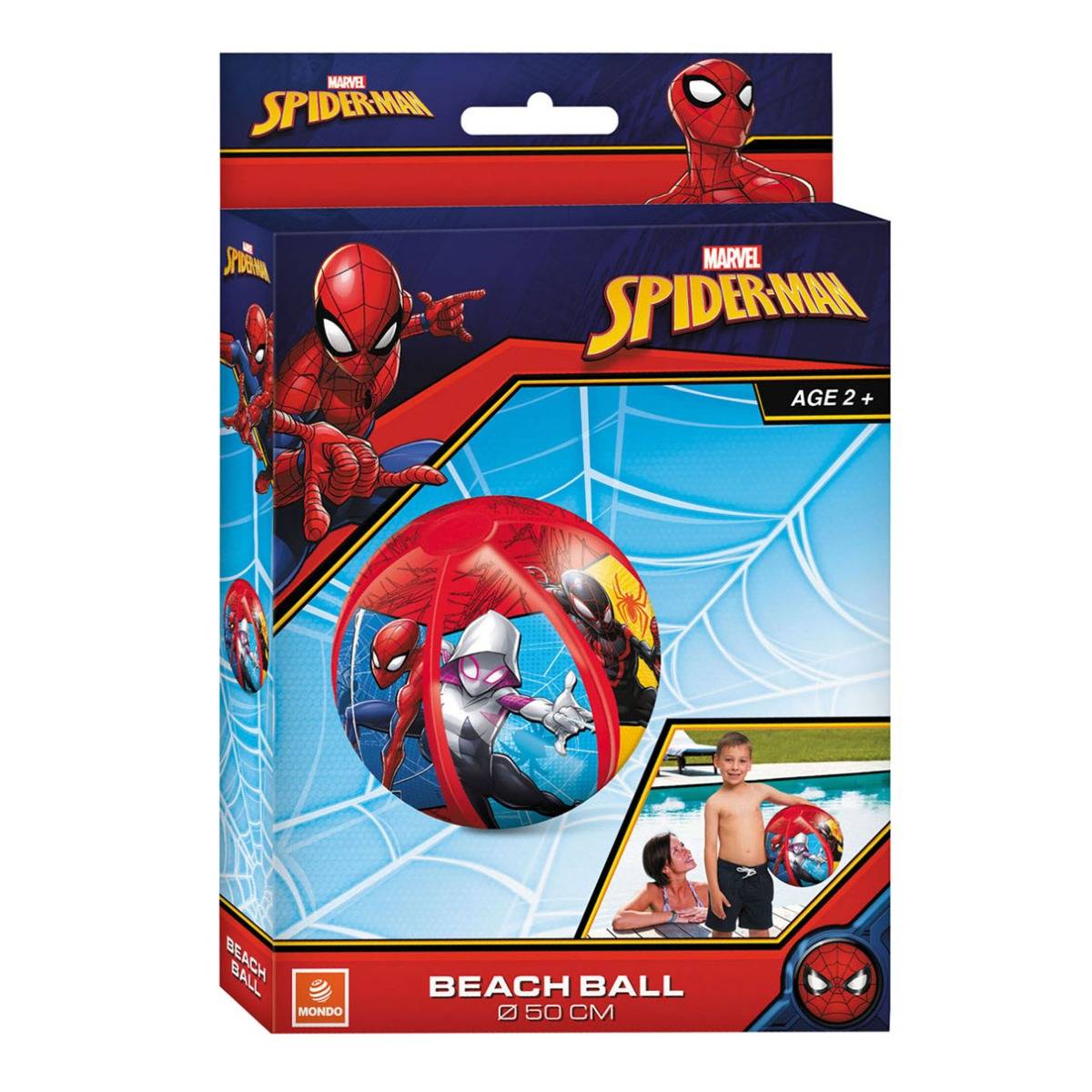 Spiderman Plaj Topu 50 cm