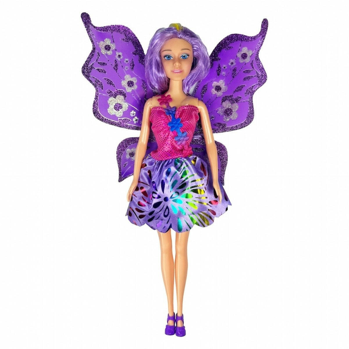 29 cm Kanatlı Peri Bebek | Sihirli Kanatlı Masal Kahramanı | 3+ Yaş Eğitici Ve Şık Oyuncak Bebek