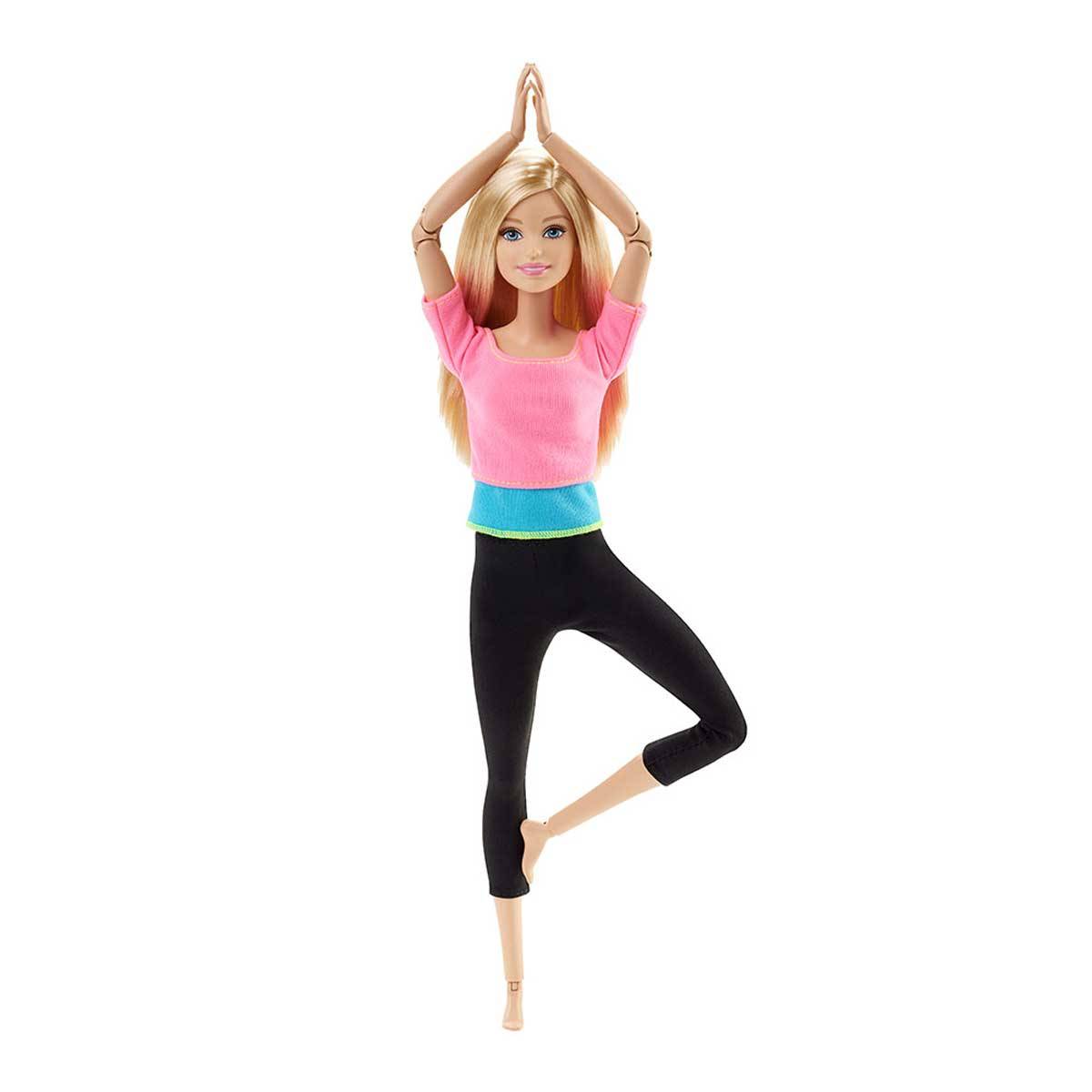 Barbie Sonsuz Hareket Sarışın Bebeğim