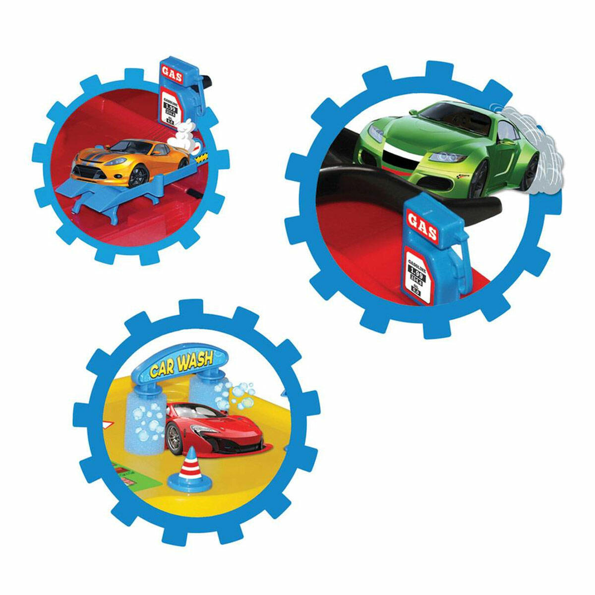 3 Katlı Garaj Oyun Seti | 2 Metal Arabalı ve Aksesuarlı Devasa Otopark Seti | Hareketli Parçalı Eğitici Set