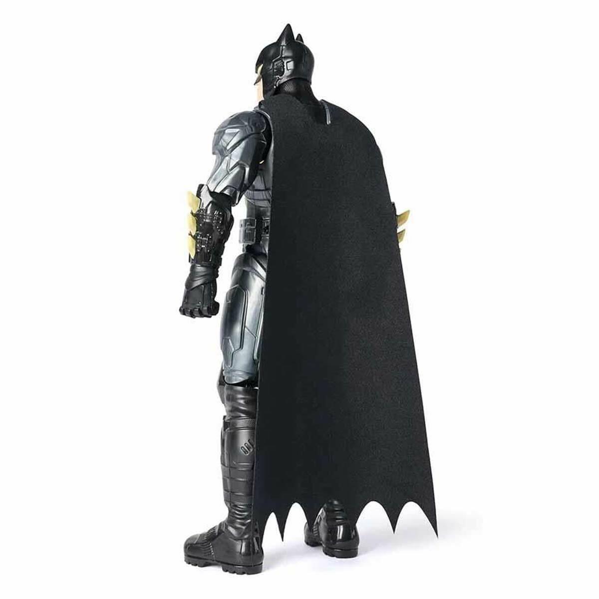 30 cm Batman Night Flare Işıklı ve Sesli Aksiyon Figürü | 24 Farklı Ses ve İfade | DC Comics Lisanslı Koleksiyon Oyuncağı