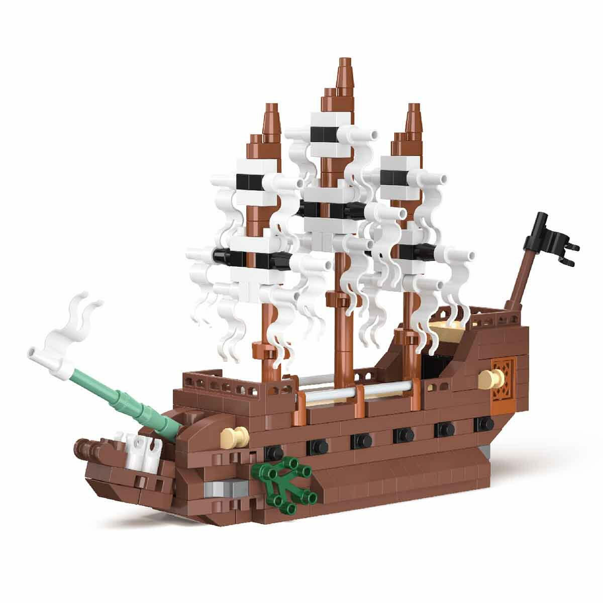 KOCO Bloom Boutique Antika Telefon Yapım Seti | 336 Parça Vintage Blok Model | Dekoratif Koleksiyonluk Yapı Seti