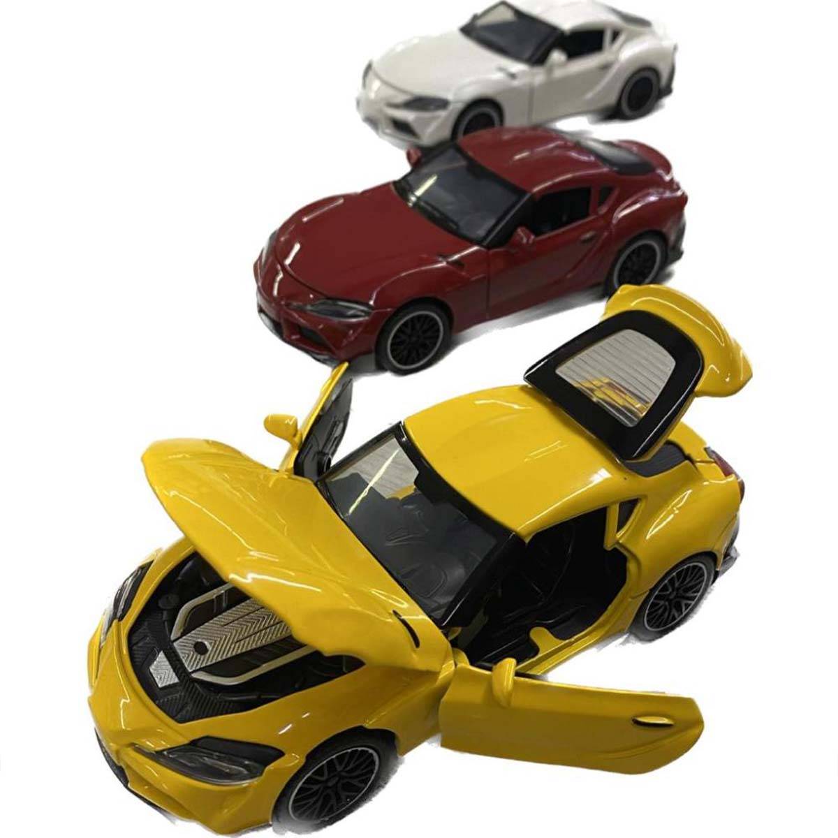 Sesli Işıklı Çek Bırak 1:32 Metal Spor Araba