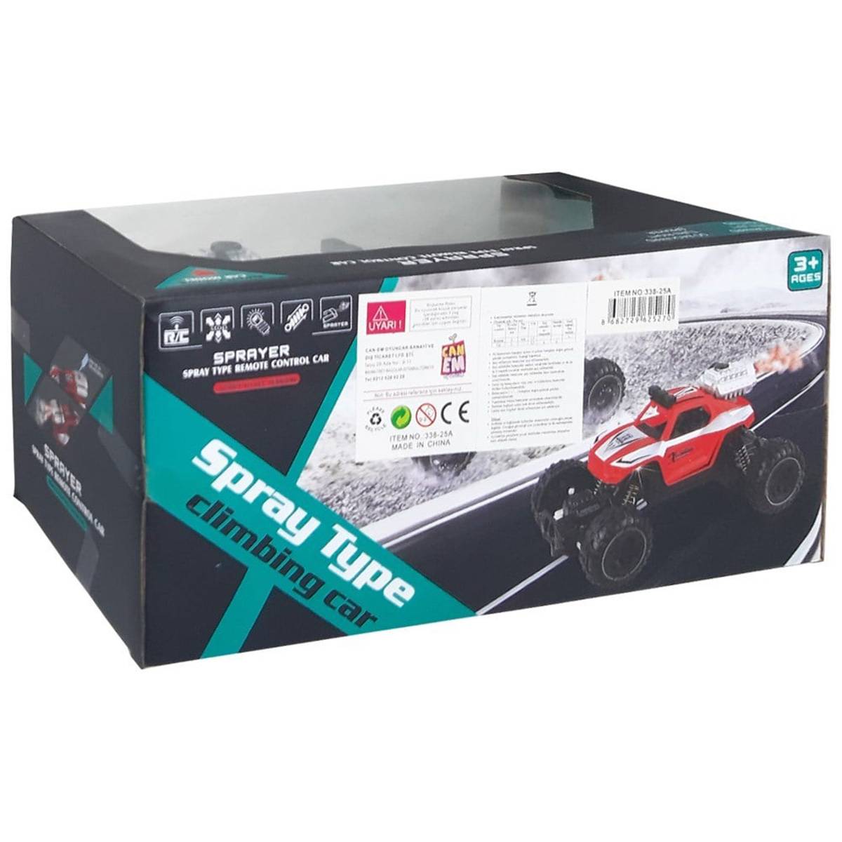 Duman Atan Şarjlı 4x4 Jeep