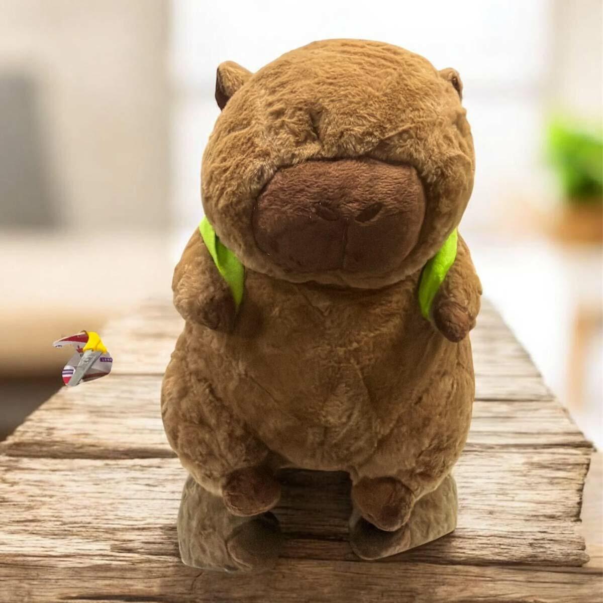 35 Cm Kahverengi Pelüş Capybara | Yumuşak Welsoft Kumaş Uyku Arkadaşı | Anti-Alerjik Ve Güvenli Pelüş