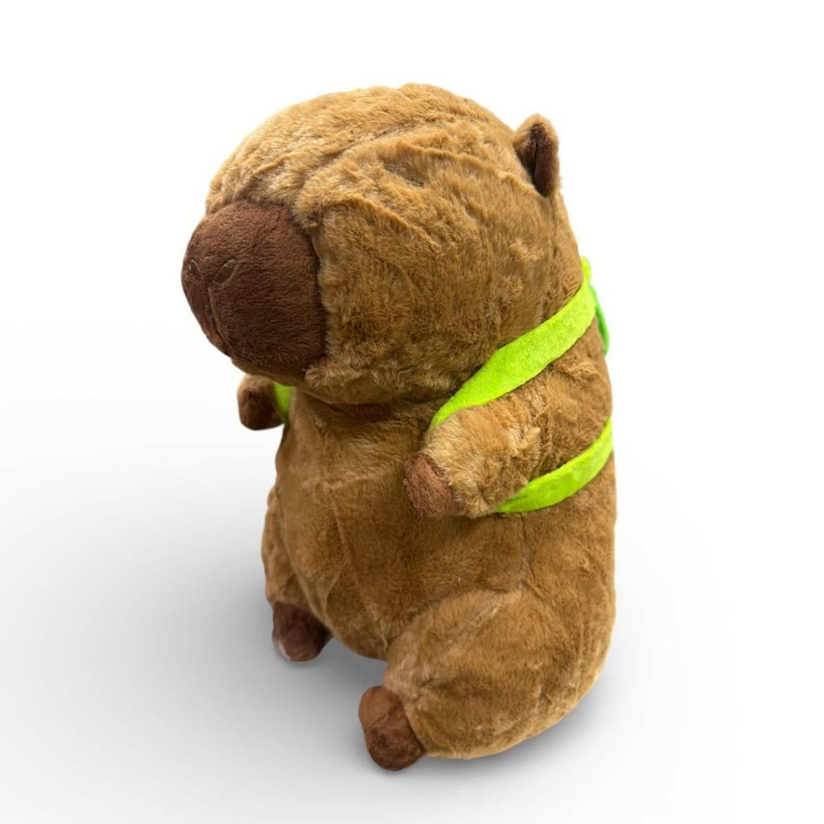 35 Cm Kahverengi Pelüş Capybara | Yumuşak Welsoft Kumaş Uyku Arkadaşı | Anti-Alerjik Ve Güvenli Pelüş