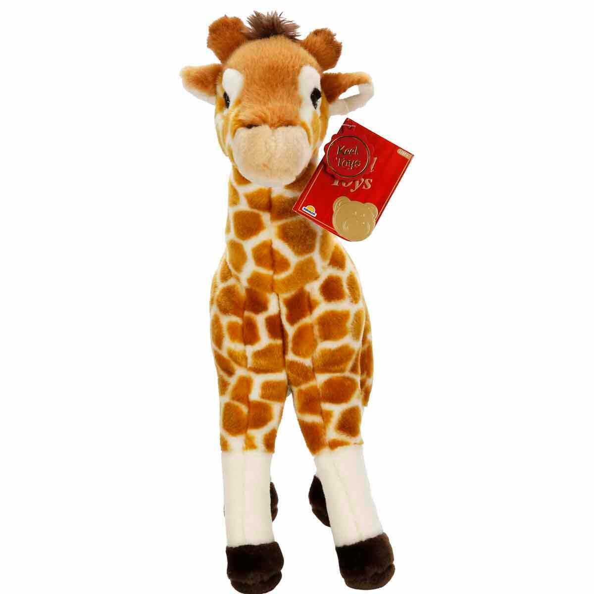35 cm Peluş Zürafa | Yumuşacık Uyku Arkadaşı | Kaliteli Dolgulu Sevimli Hayvan Figürü