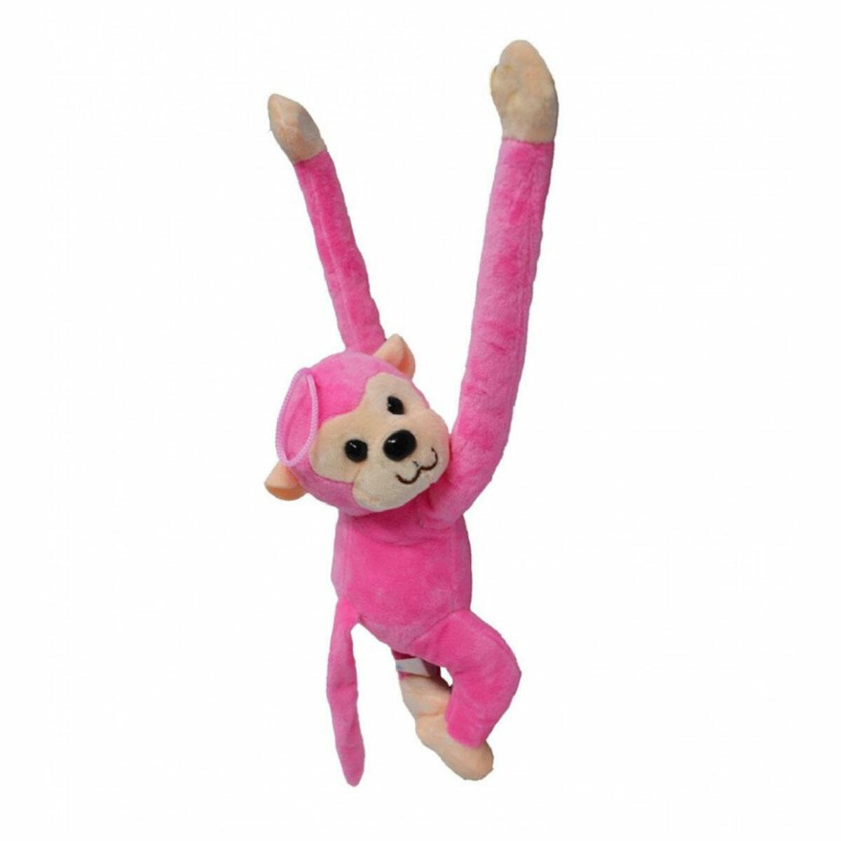35 cm Sesli Peluş Maymun | Ses Efektli ve Yumuşak Dokulu Eğitici Dost