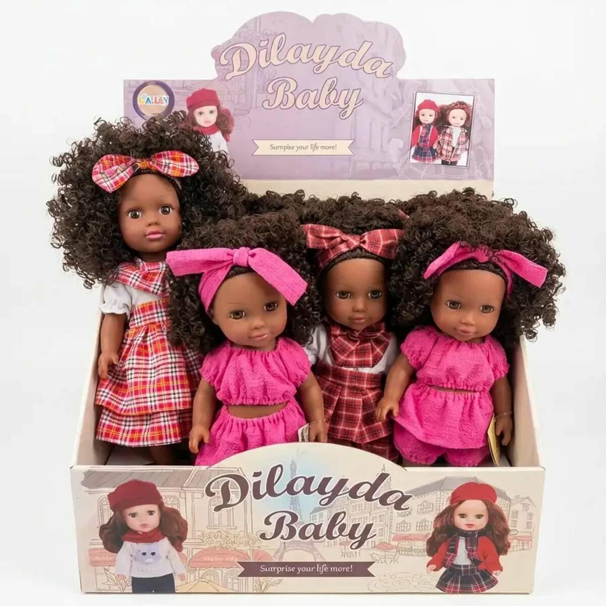 36 Cm Esmer Tenli İngilizce Şarkı Söyleyen Et Bebek | Tam Vinil Şık Kıyafetli Müzikli Bebek