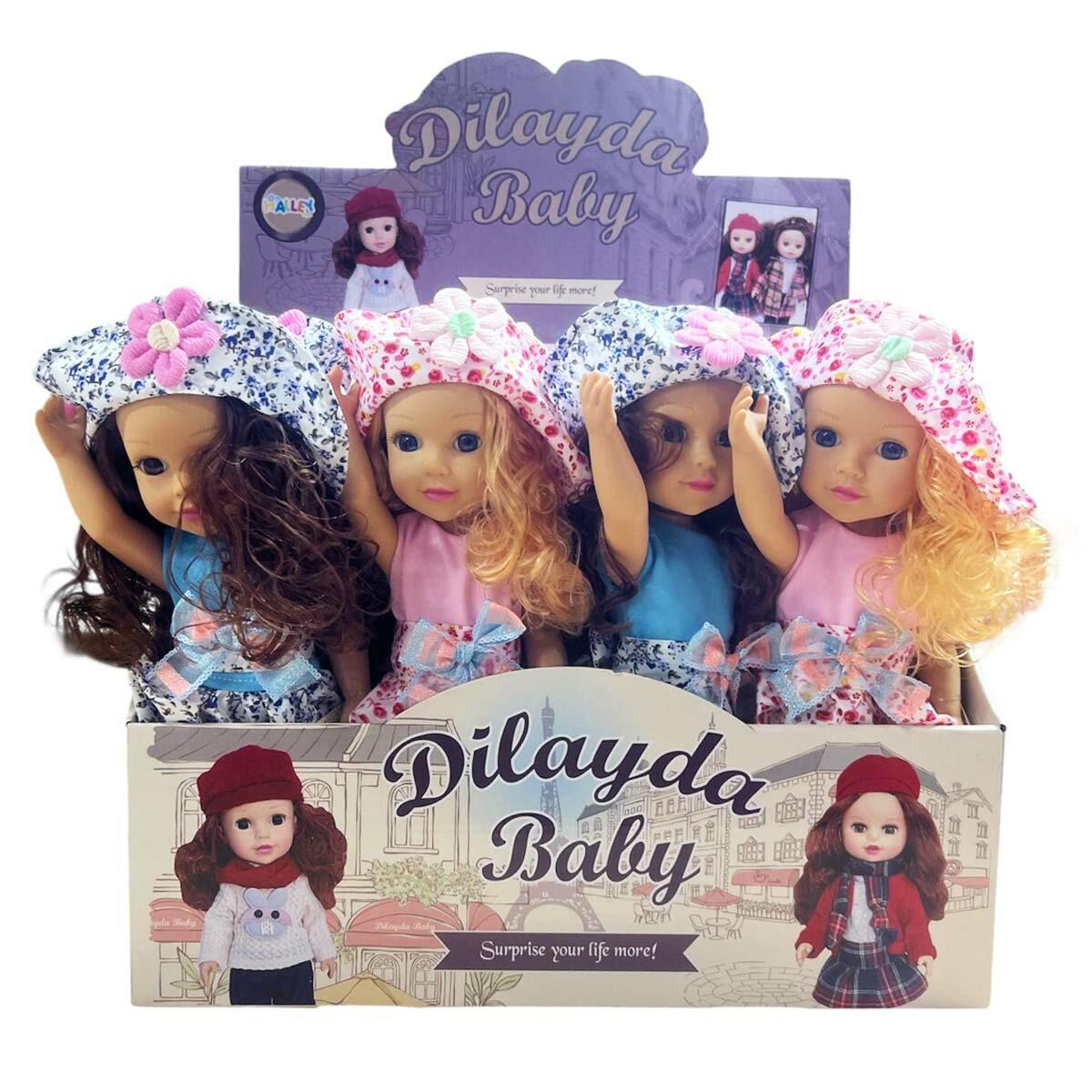 36 Cm Tam Vinil Güzel Kız Bebek | İngilizce Şarkı Söyleyen Eğitici Oyuncak | Gerçekçi Et Bebek Dokusu