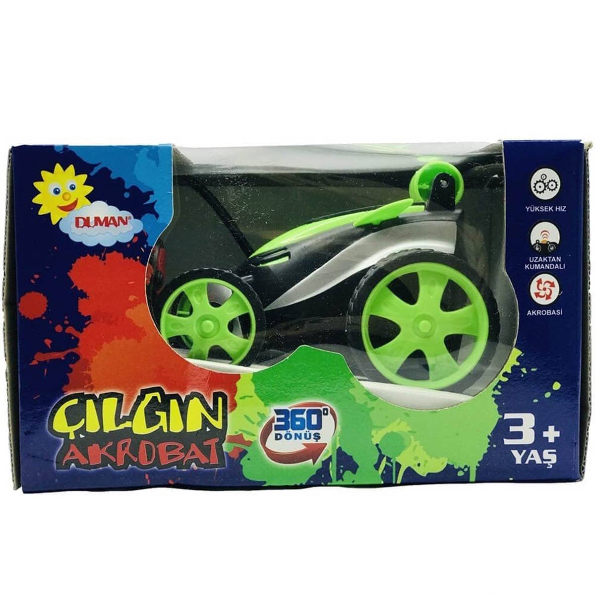 Mini Çılgın Akrobat Uzaktan Kumandalı Araba