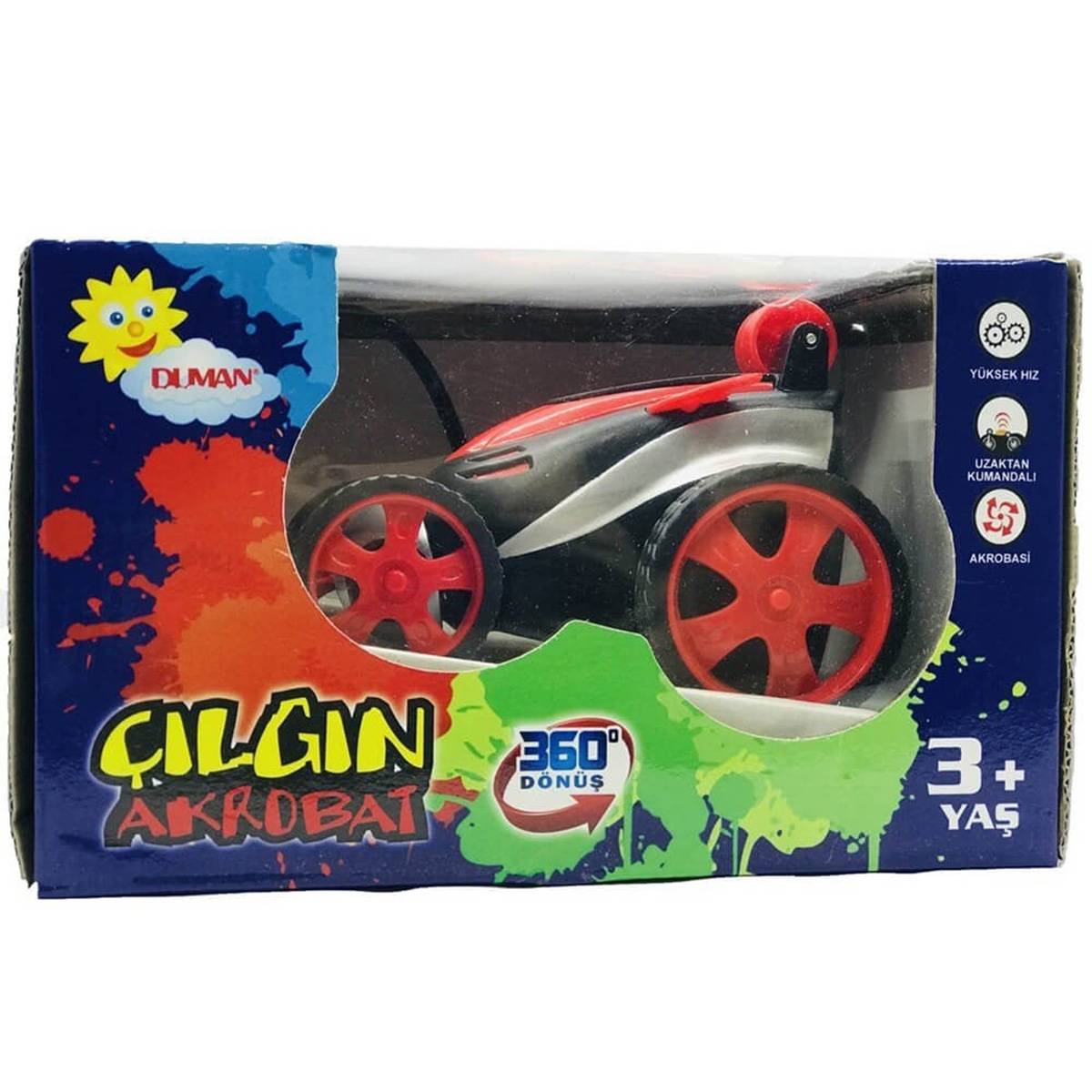 Mini Çılgın Akrobat Uzaktan Kumandalı Araba