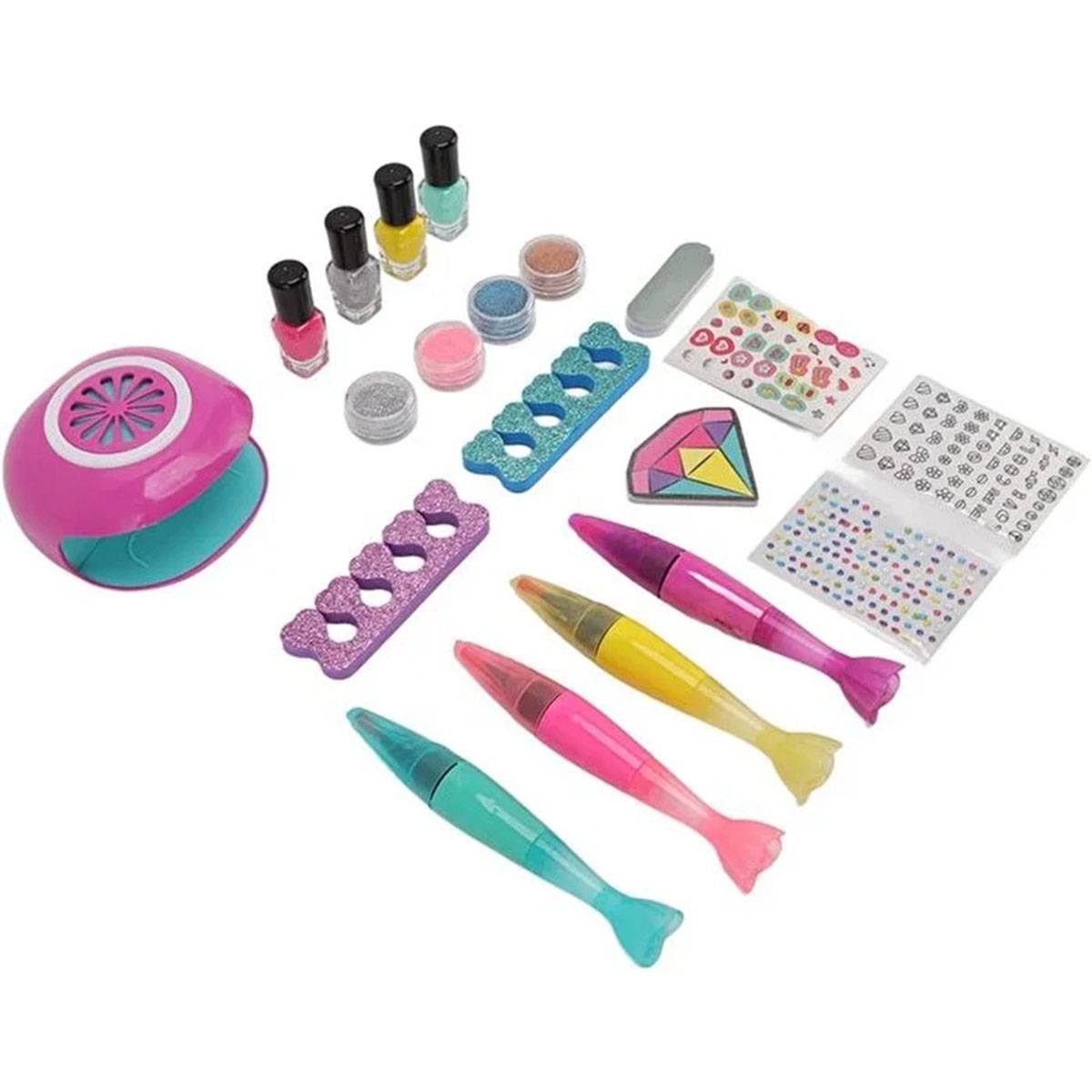 Girl's Creator Saç Tebeşi̇ri̇ Ve Tırnak Tasarımı Oyun Seti̇