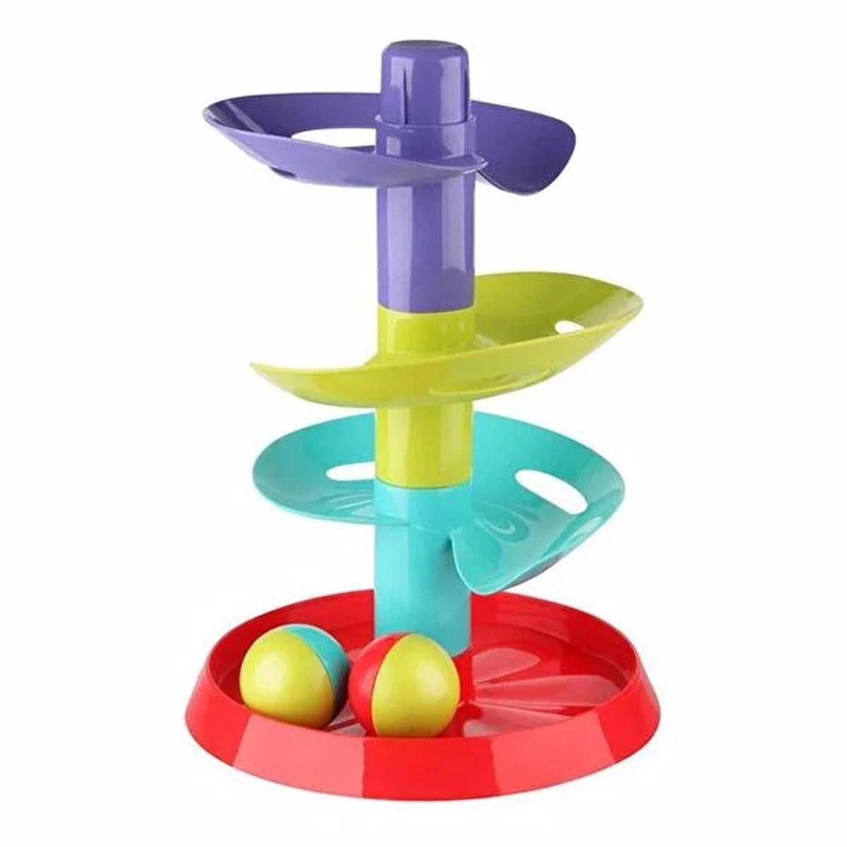 Renkli Top Yuvarlama Kulesi