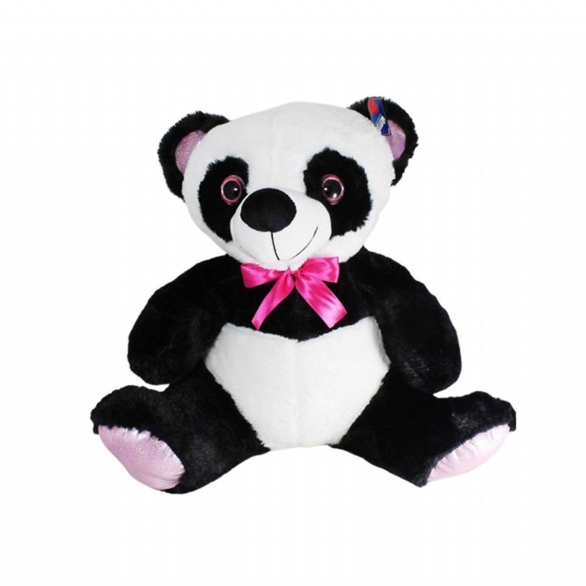 Halley Peluş Parlak İri Gözlü Panda 45 cm