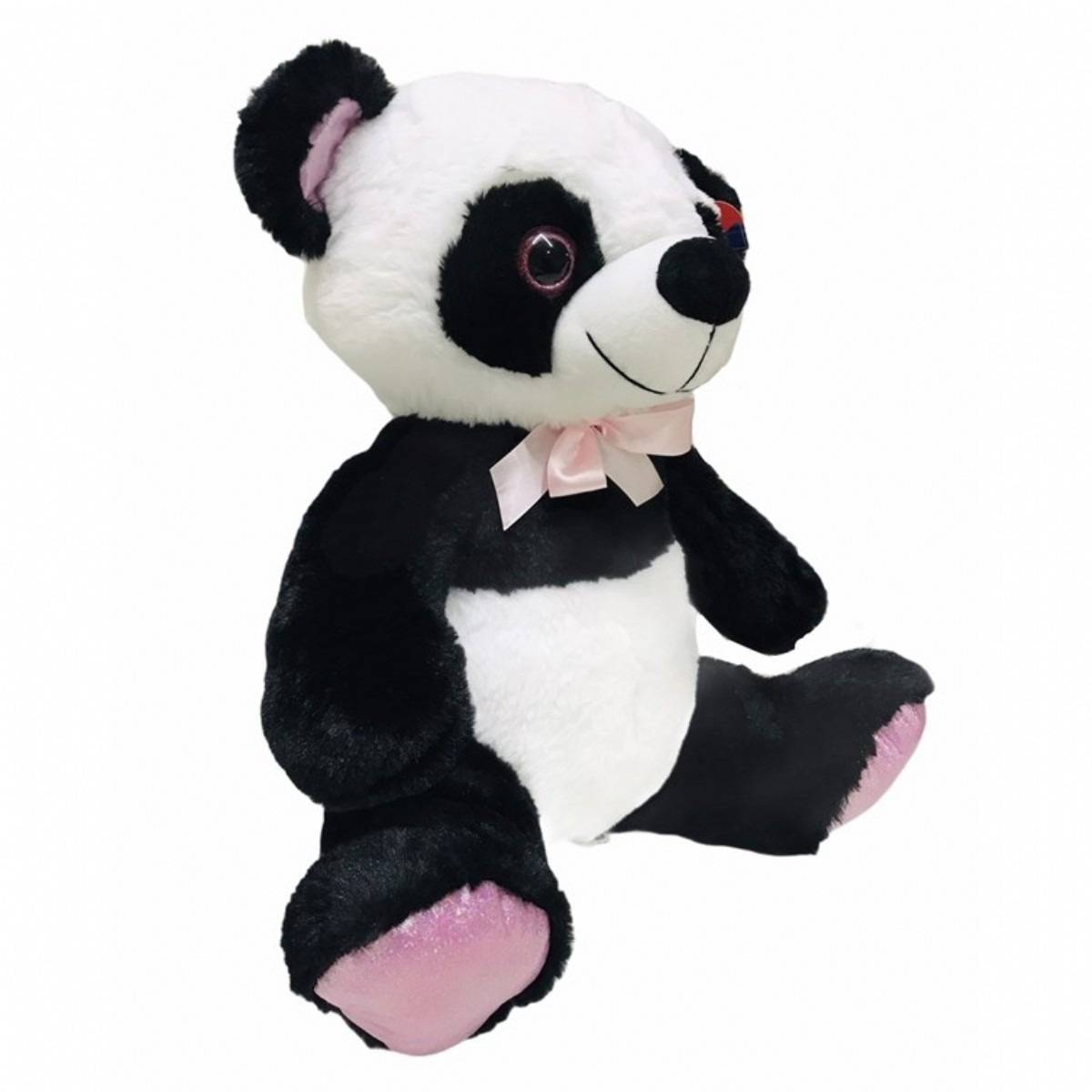 Halley Peluş Parlak İri Gözlü Panda 45 cm