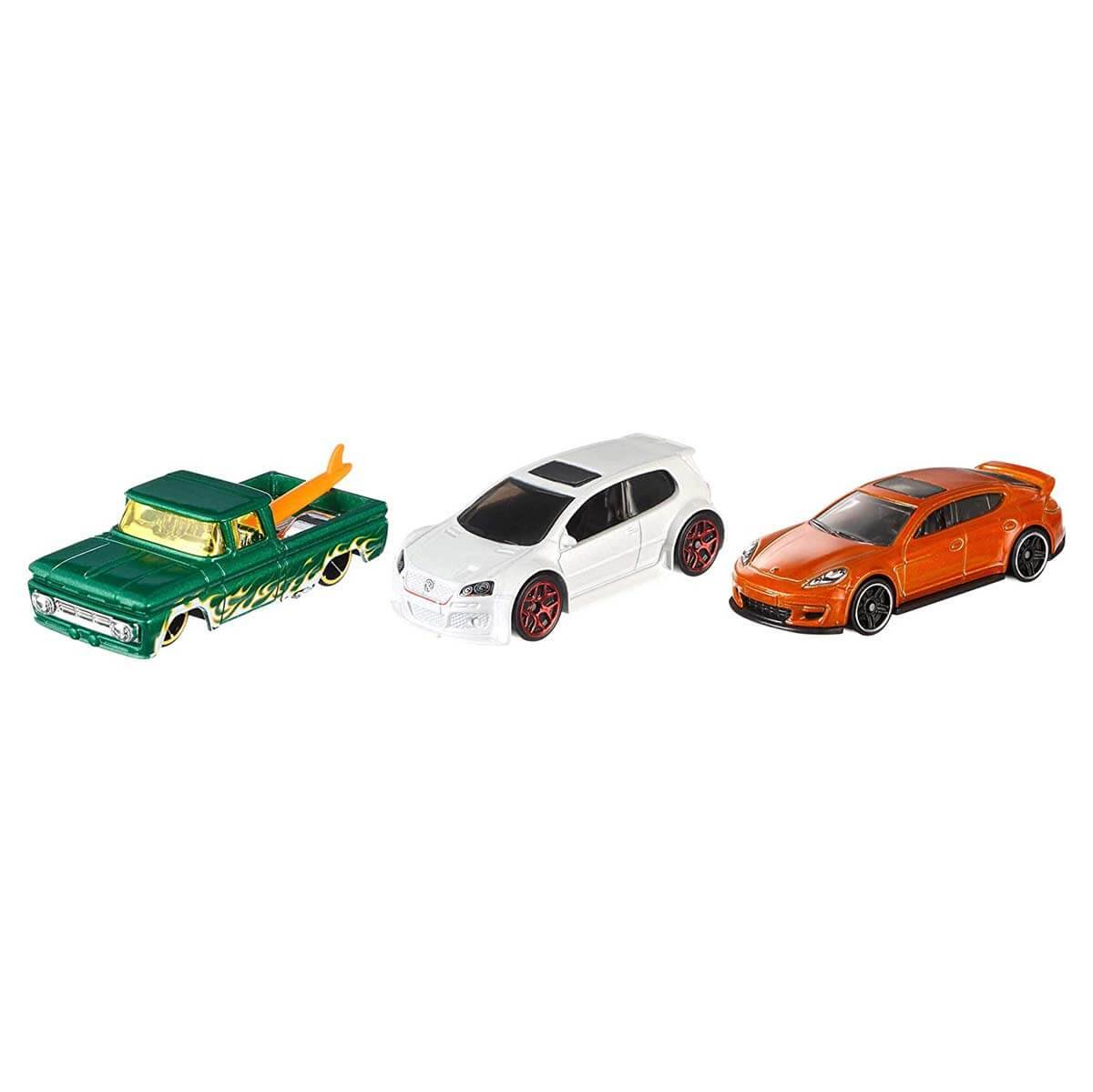 Hot Wheels 3'lü Araba Seti