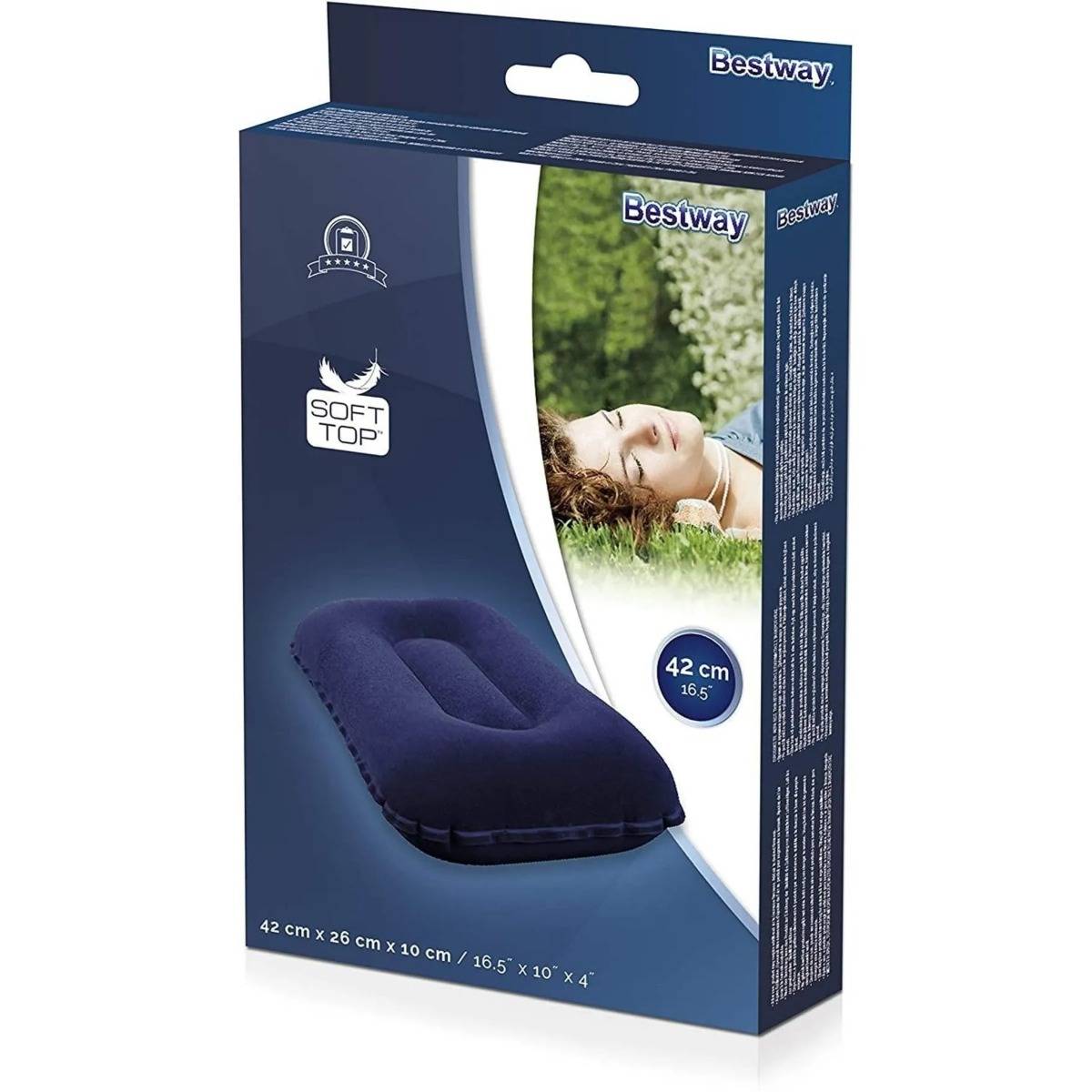 Bestway 42x26x10 cm Şişme Yastık