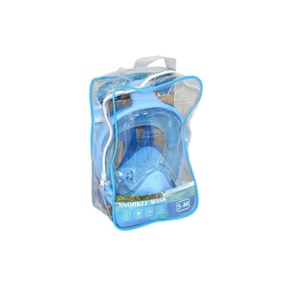 Full Face Snorkel Tam Yüz Dalış Maskesi Küçük Boy