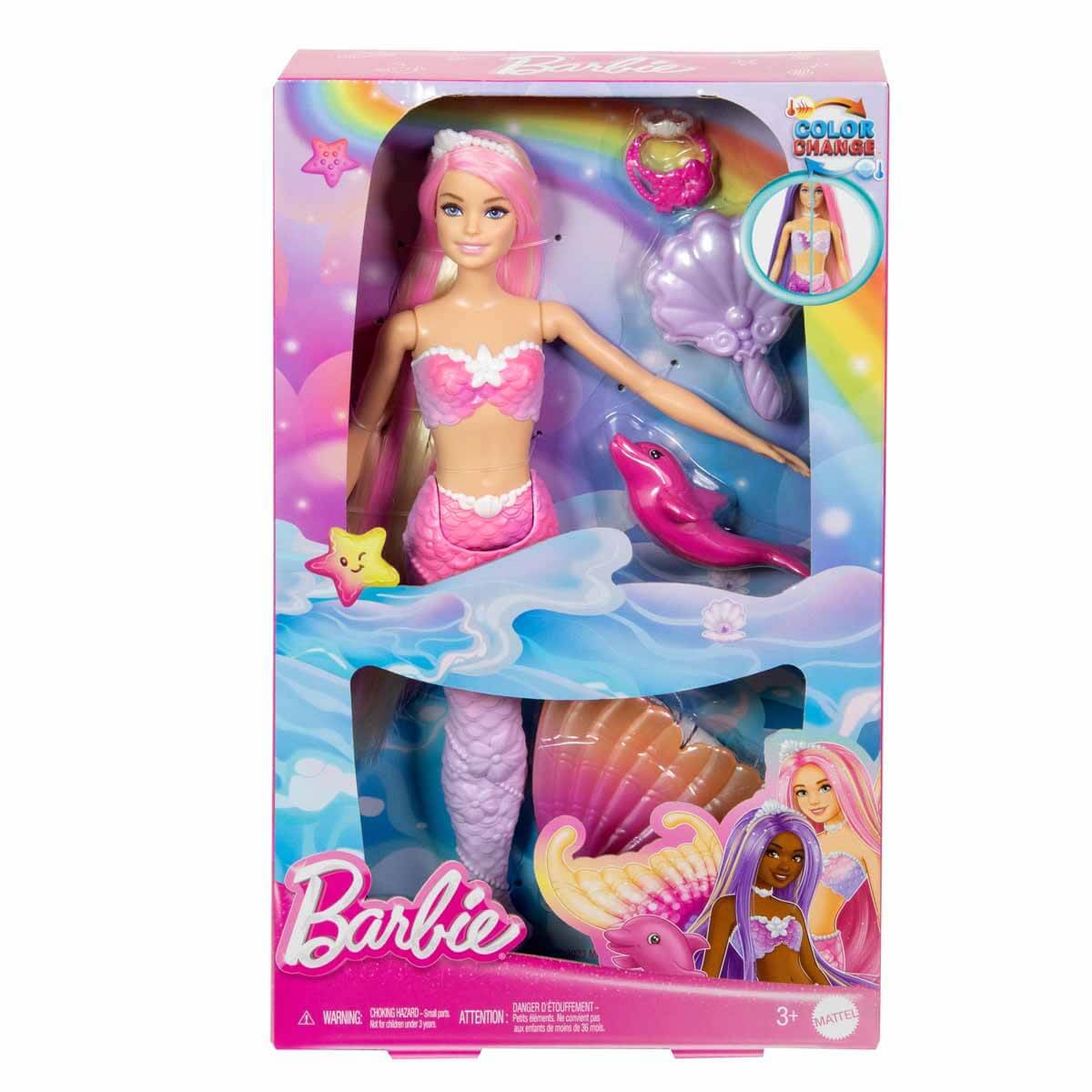 Barbie Renk Değiştiren Deniz Kızı Bebeği
