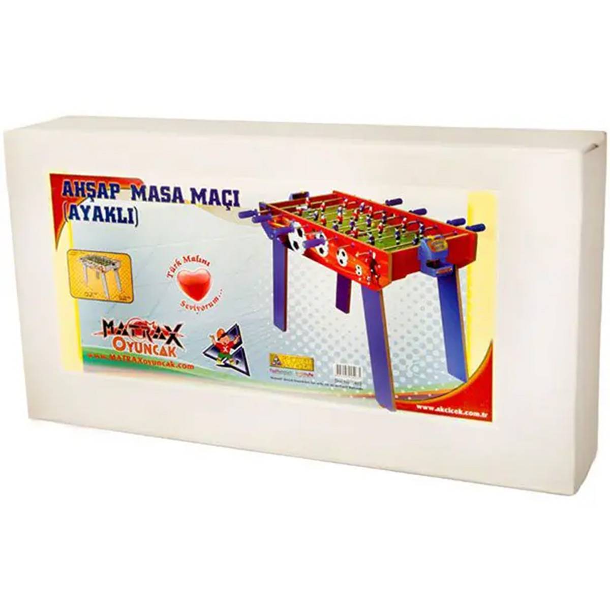 Ahşap Masa Maçı Büyük (4 Kollu)