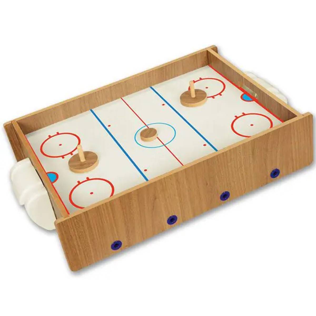 Ahşap Hokey ve Masa Maçı Oyunu (2’si 1 Arada)