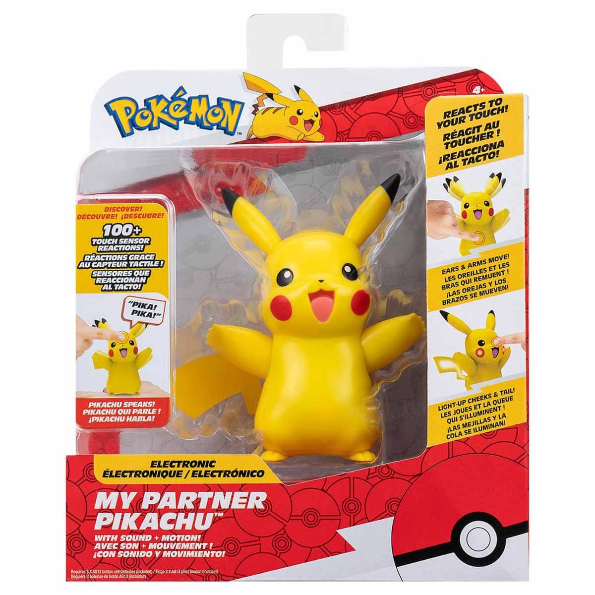 Pokemon My Partner Pikachu İnteraktif Figür