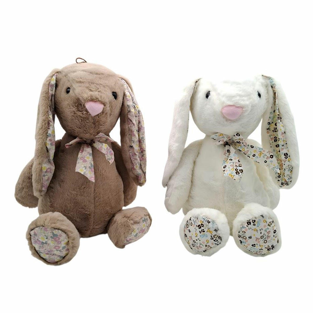 45 cm Papyonlu Tavşan Peluş | Büyük Boy Yumuşak Uyku Arkadaşı | Birinci Kalite Eğitici Pelüş