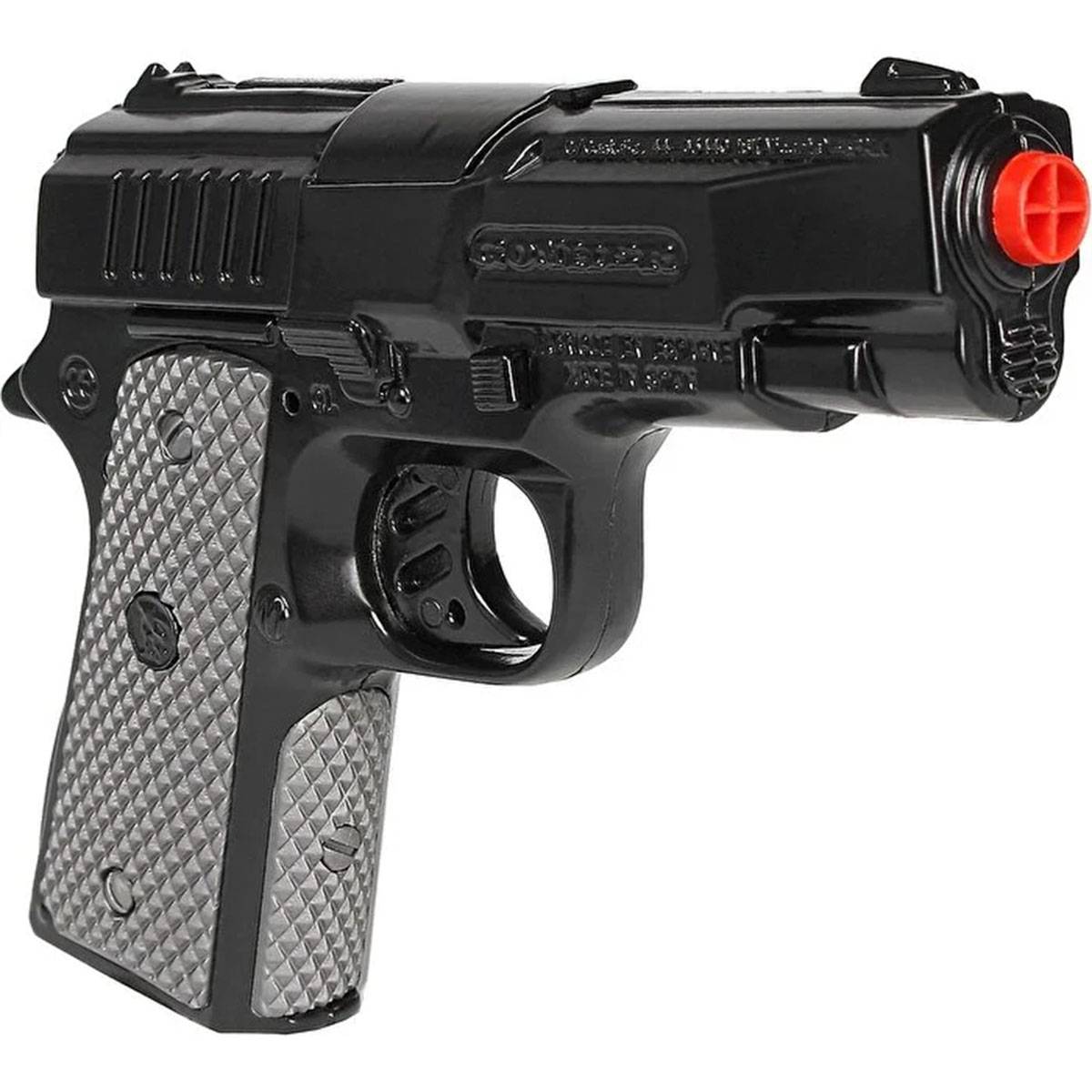 8 Mermili Polis Silahı Siyah (Die Cast)