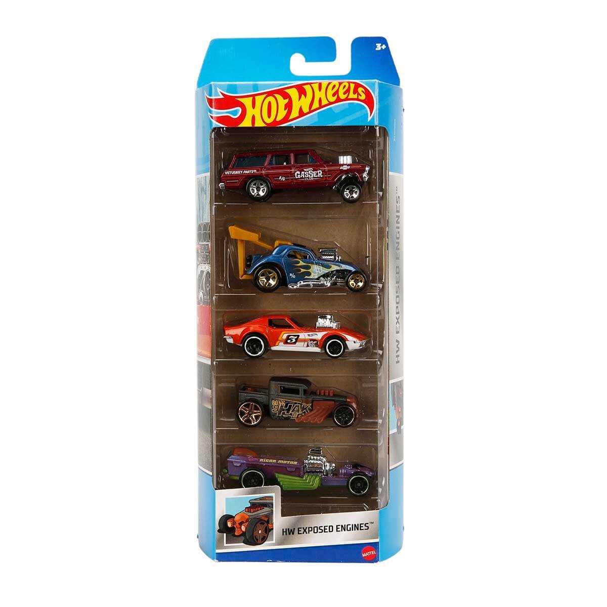 Hot Wheels 5'li Araba Seti