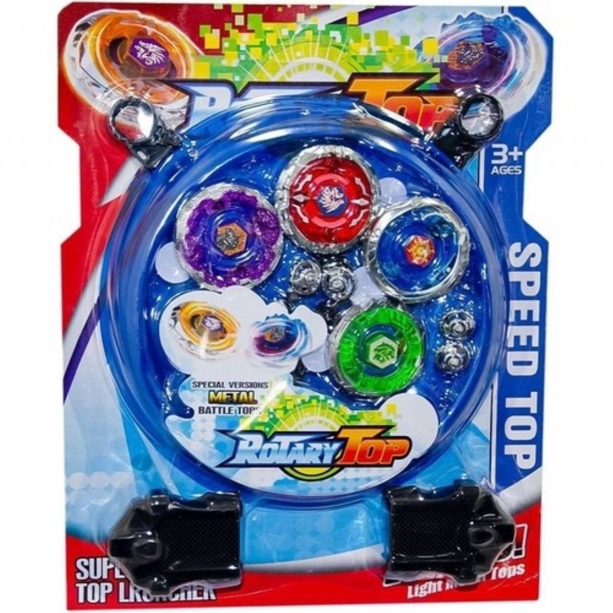 4'lü Işıklı Sahalı BeyBlade