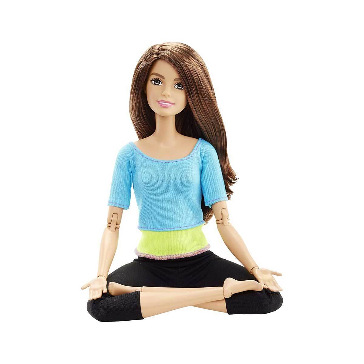 Barbie Sonsuz Hareket Kumral Bebeğim