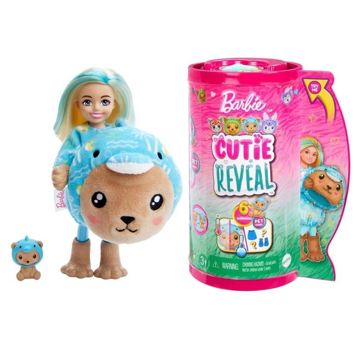Barbie Chelsea Cutie Reveal Şirin Kostümler Serisi