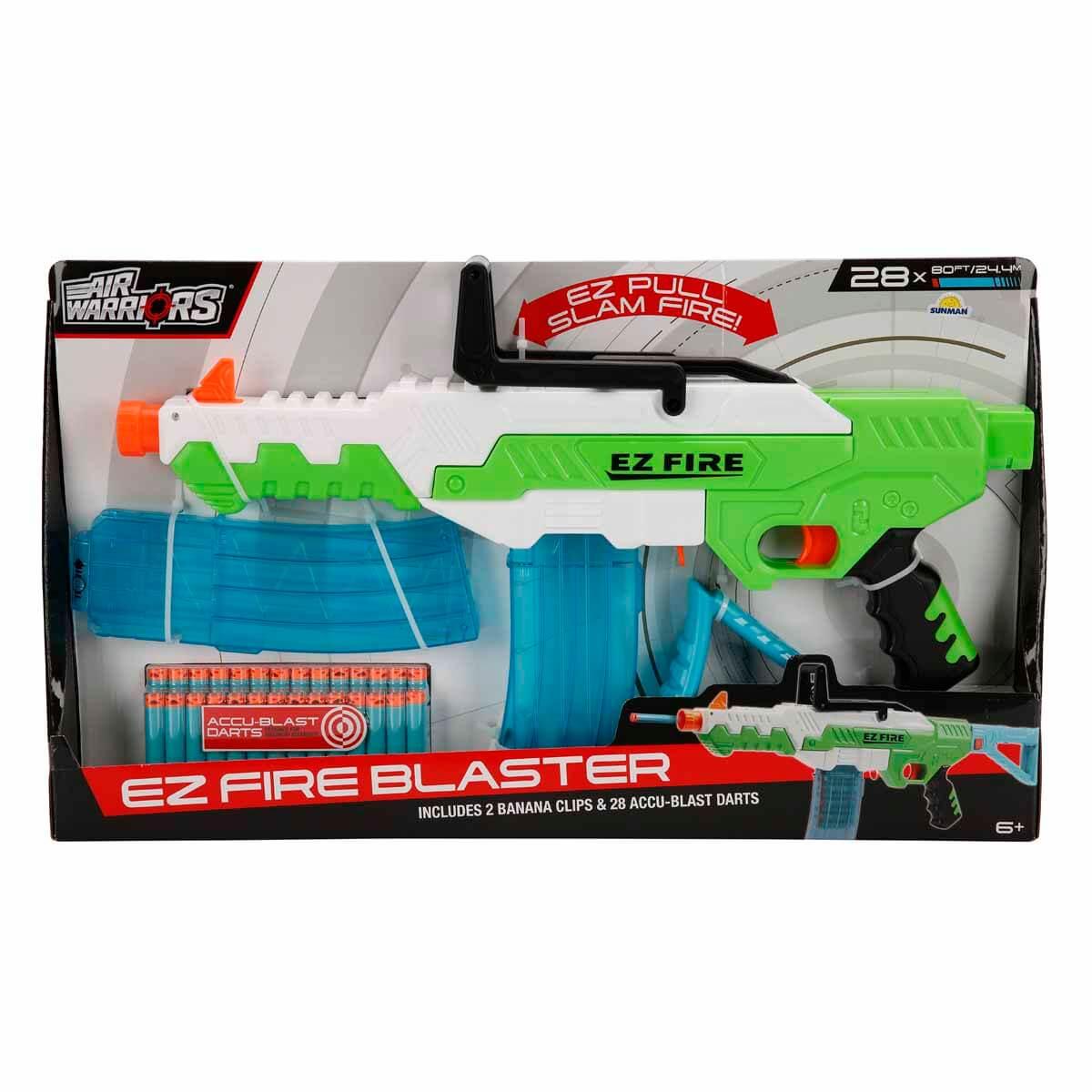 Air Warriors Ez Fire Blaster 28 Mermili Sünger Dart Atan Silah - 56 cm