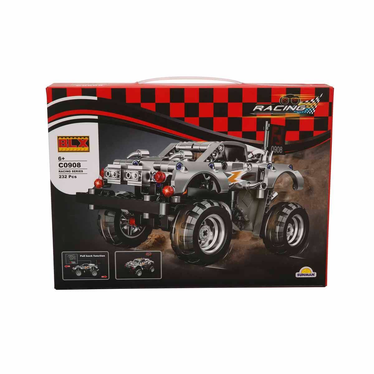 BLX Racing Metal Yarış Arabası 232 Parça