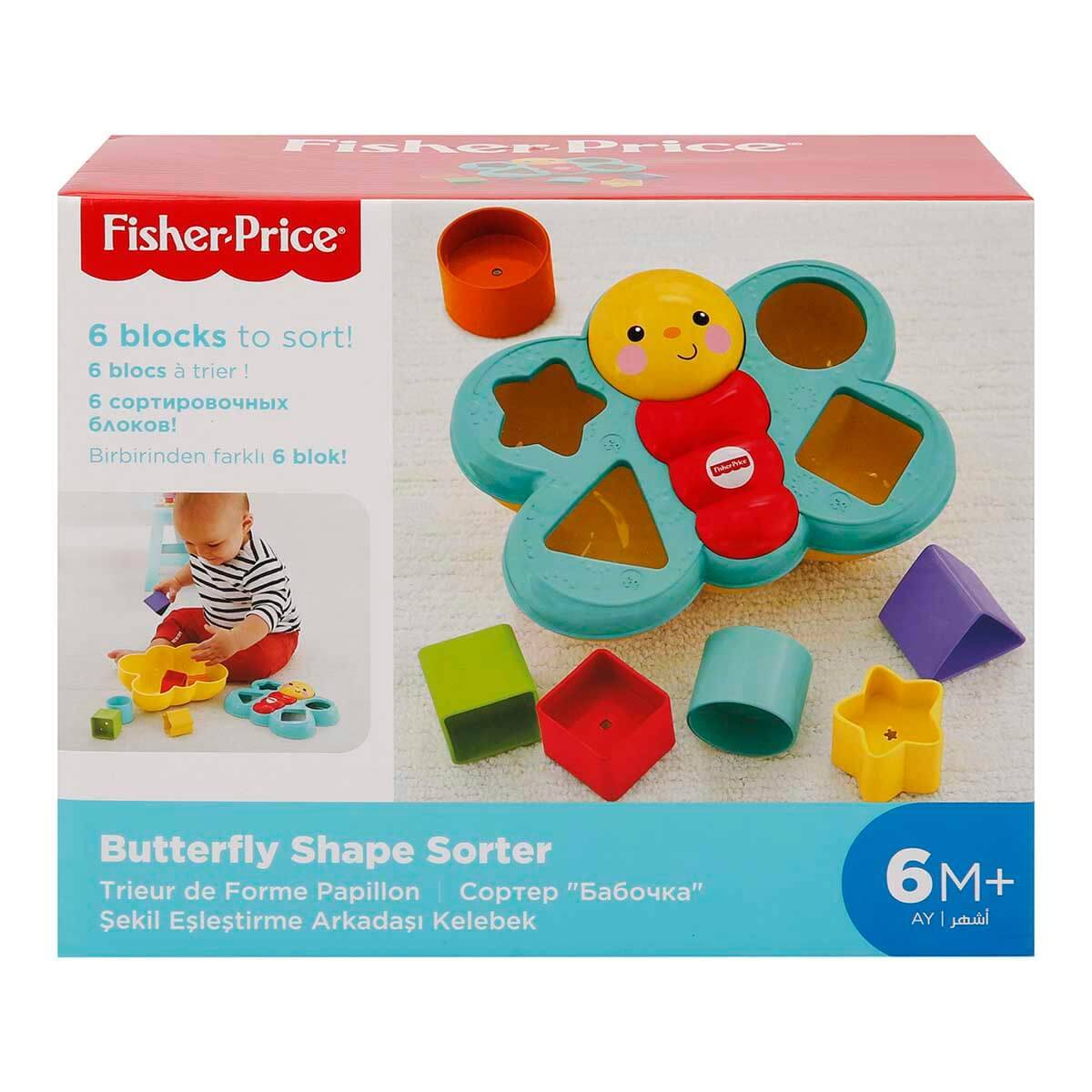 Fisher Price Şekil Eşleştirme Arkadaşı Kelebek