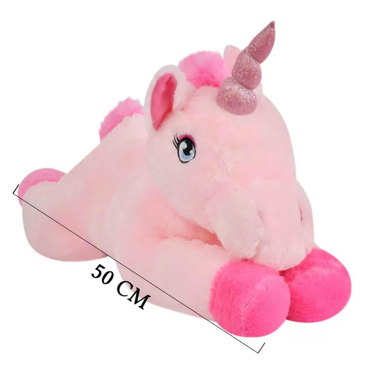 50 Cm Pembe Melek At Pelüş | Kanatlı Welsoft Unicorn | Büyük Boy Antialerjik Uyku Arkadaşı