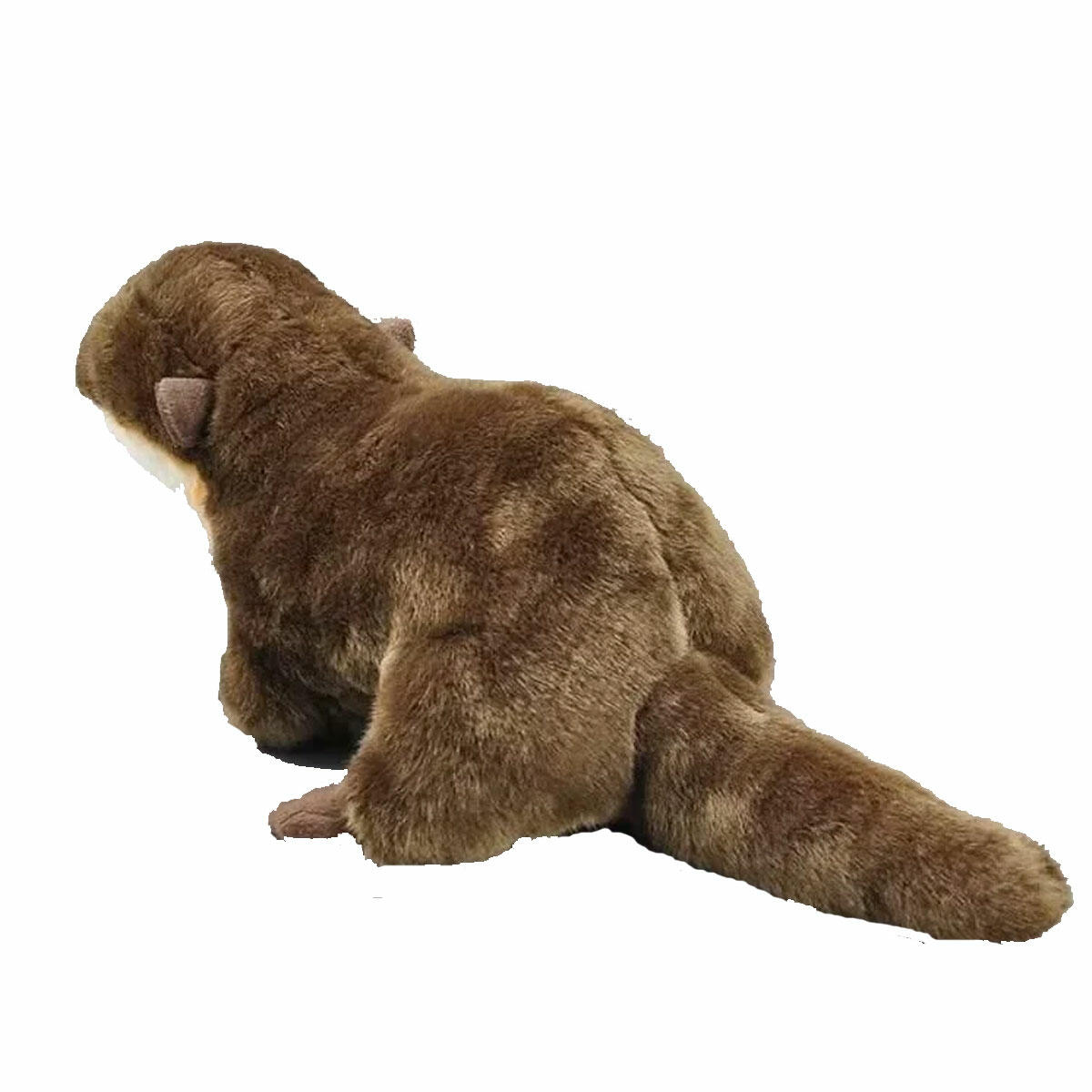 Halley Oyuncak 50 cm Yatan Su Samuru Peluş | Büyük Boy Yumuşacık Uyku Arkadaşı | Gerçekçi ve Sevimli Peluş Su Samuru