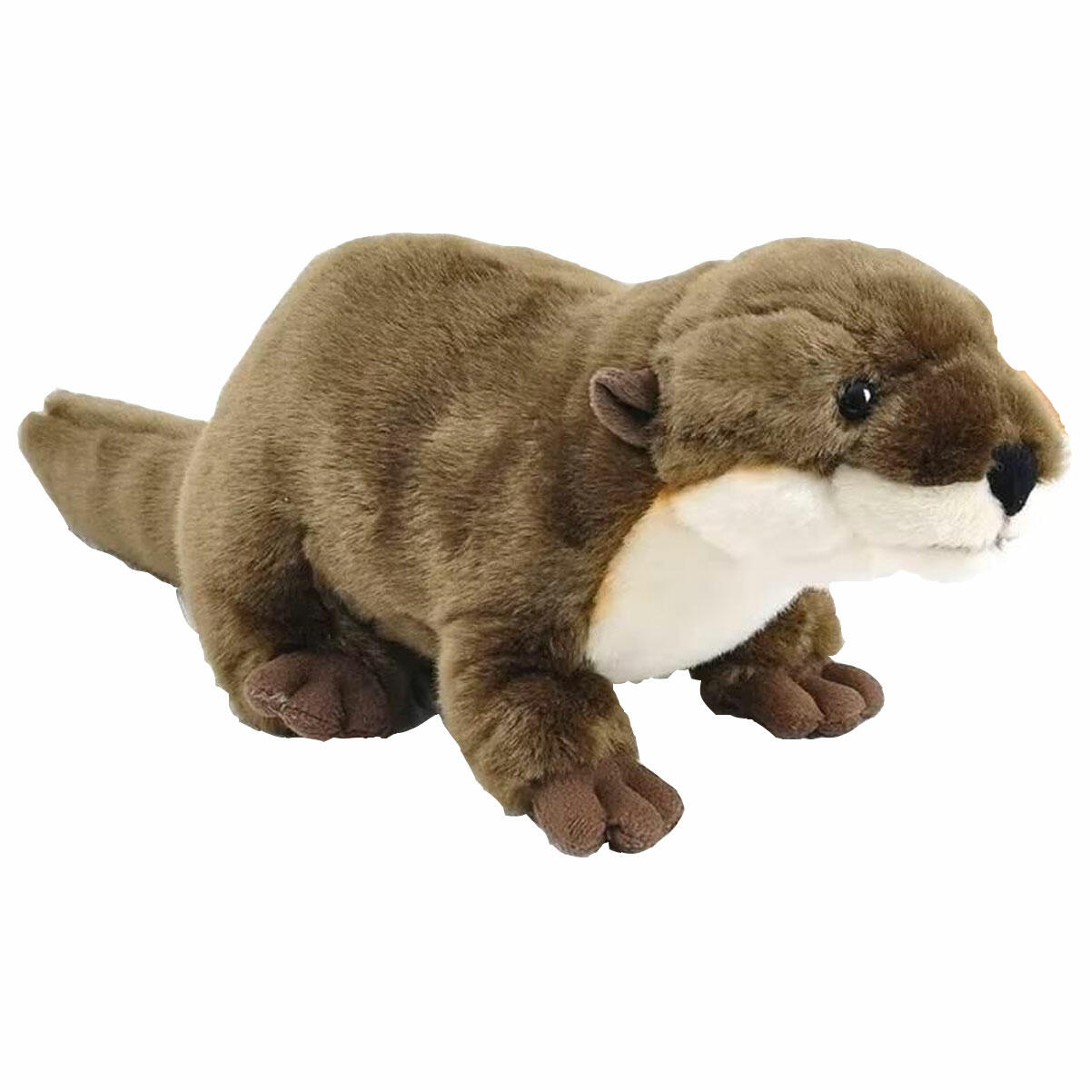 Halley Oyuncak 50 cm Yatan Su Samuru Peluş | Büyük Boy Yumuşacık Uyku Arkadaşı | Gerçekçi ve Sevimli Peluş Su Samuru