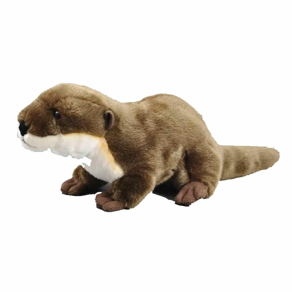 Halley Oyuncak 50 cm Yatan Su Samuru Peluş | Büyük Boy Yumuşacık Uyku Arkadaşı | Gerçekçi ve Sevimli Peluş Su Samuru