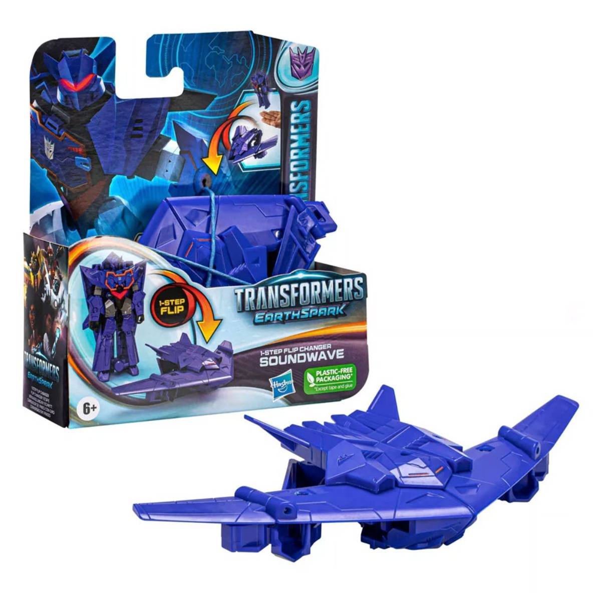 Transformers Earthspark Tek Adımda Dönüşen Figür 10 cm