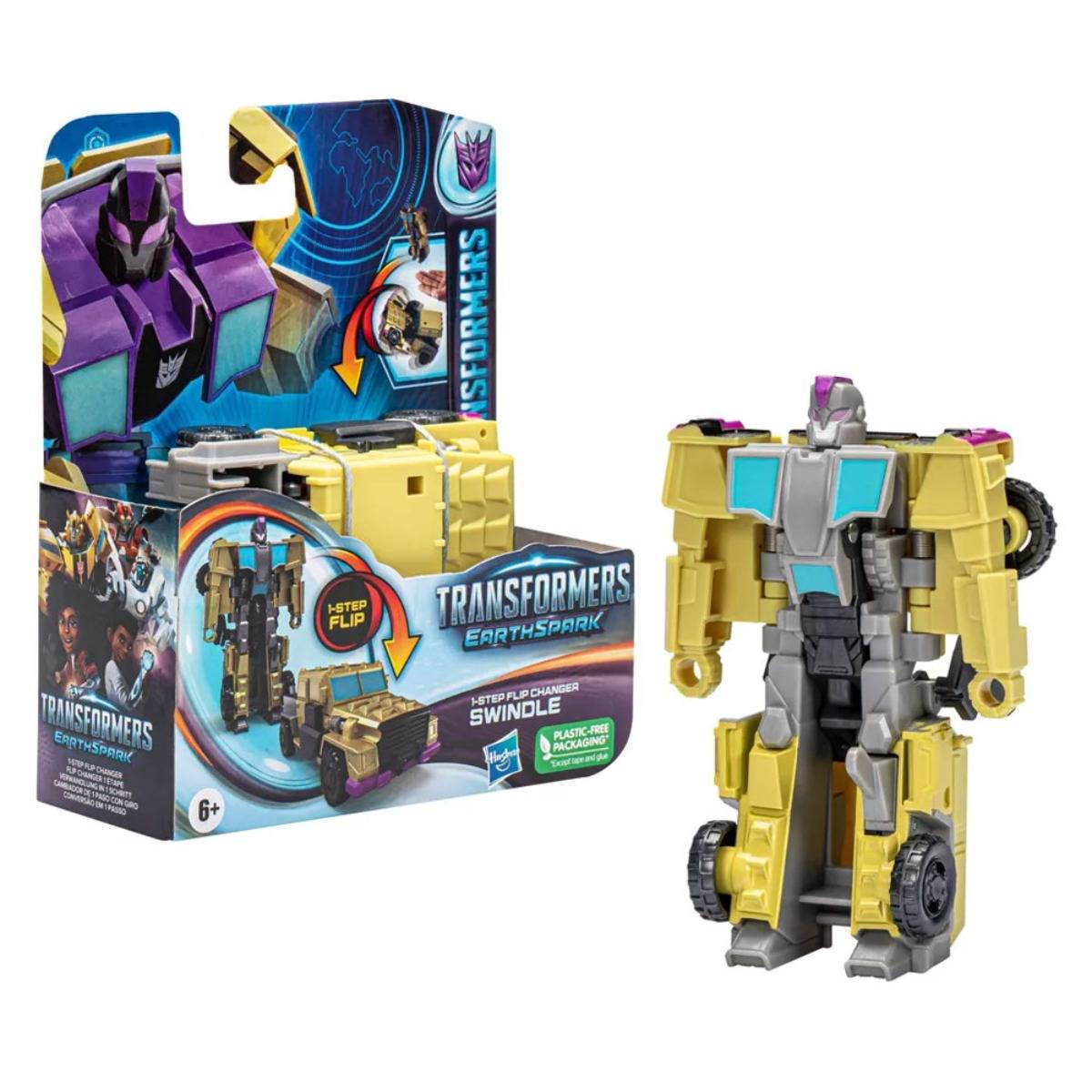 Transformers Earthspark Tek Adımda Dönüşen Figür 10 cm