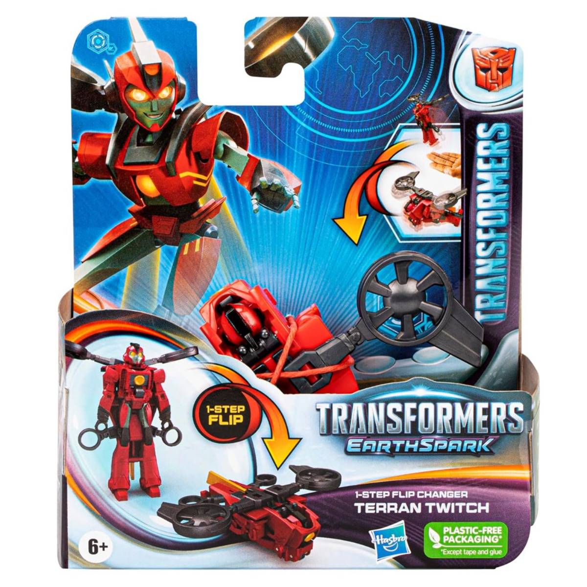 Transformers Earthspark Tek Adımda Dönüşen Figür 10 cm
