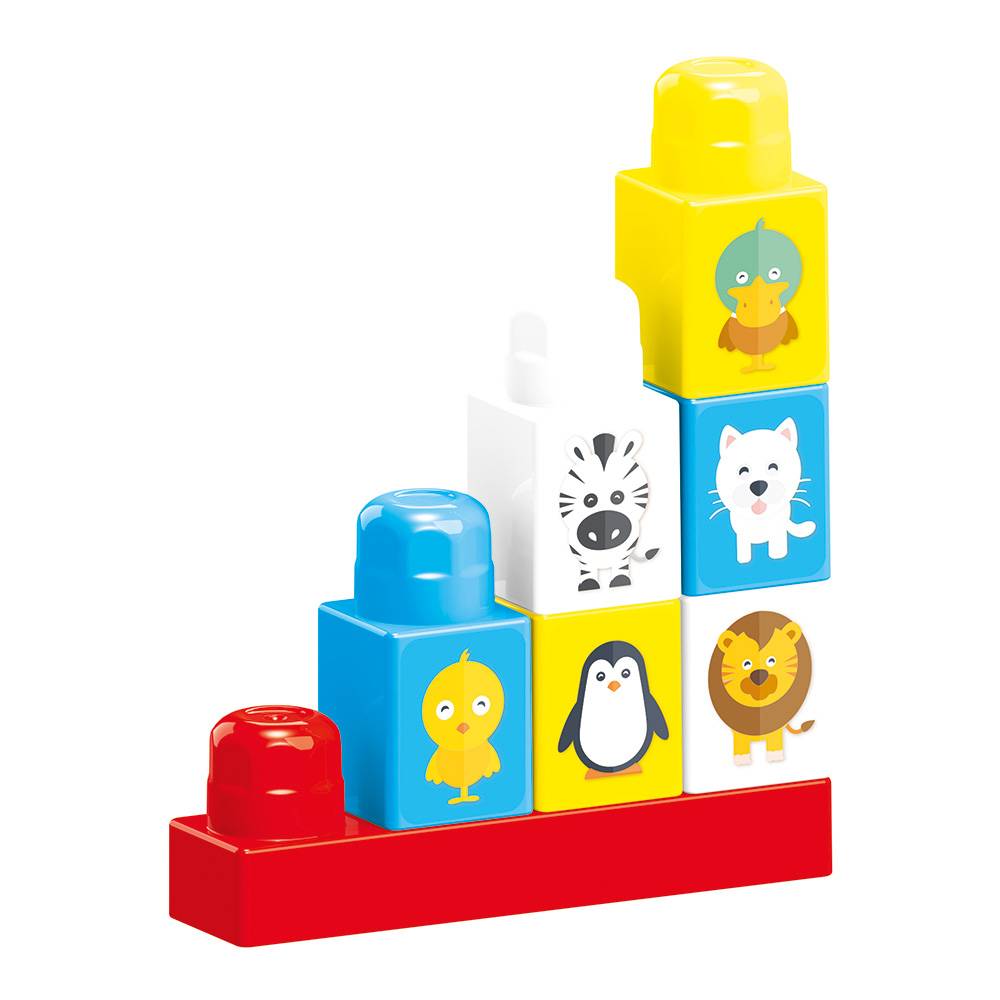 Dolu Baskılı Torbada Büyük Bloklar 60 Parça