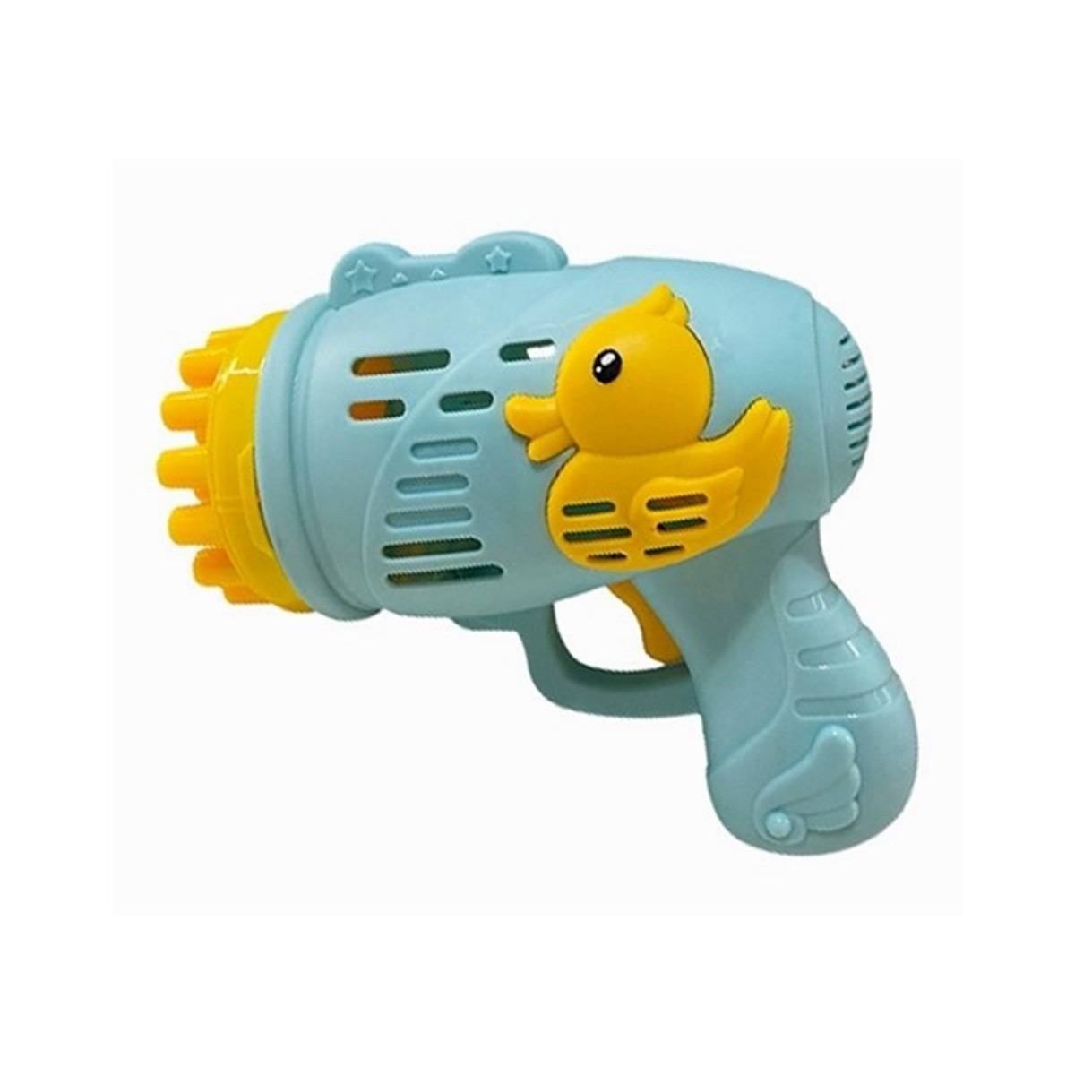 Pilli Ördekli Köpük Tabancası Mavi