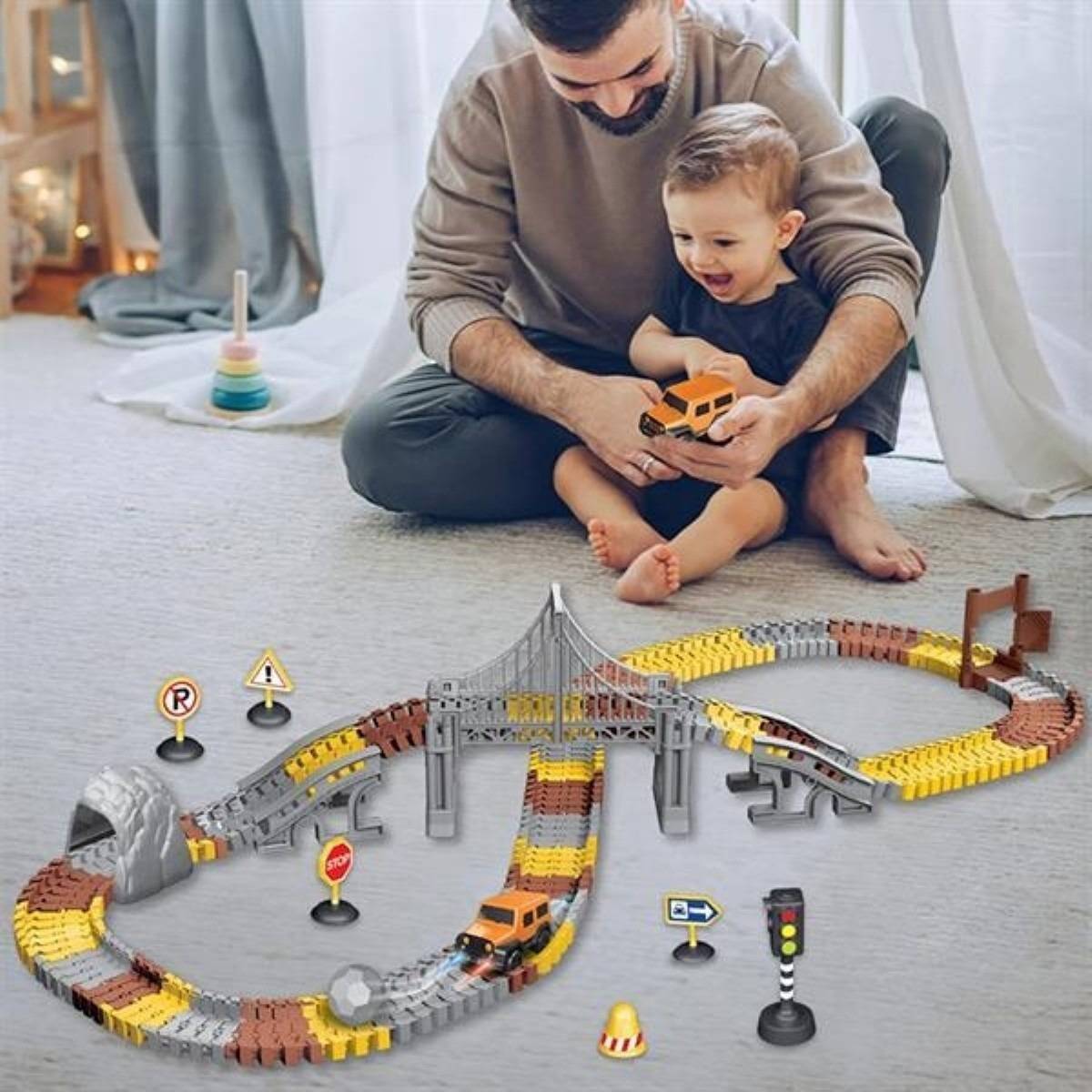 İnşaat Tracks Yol Seti 192 Parça