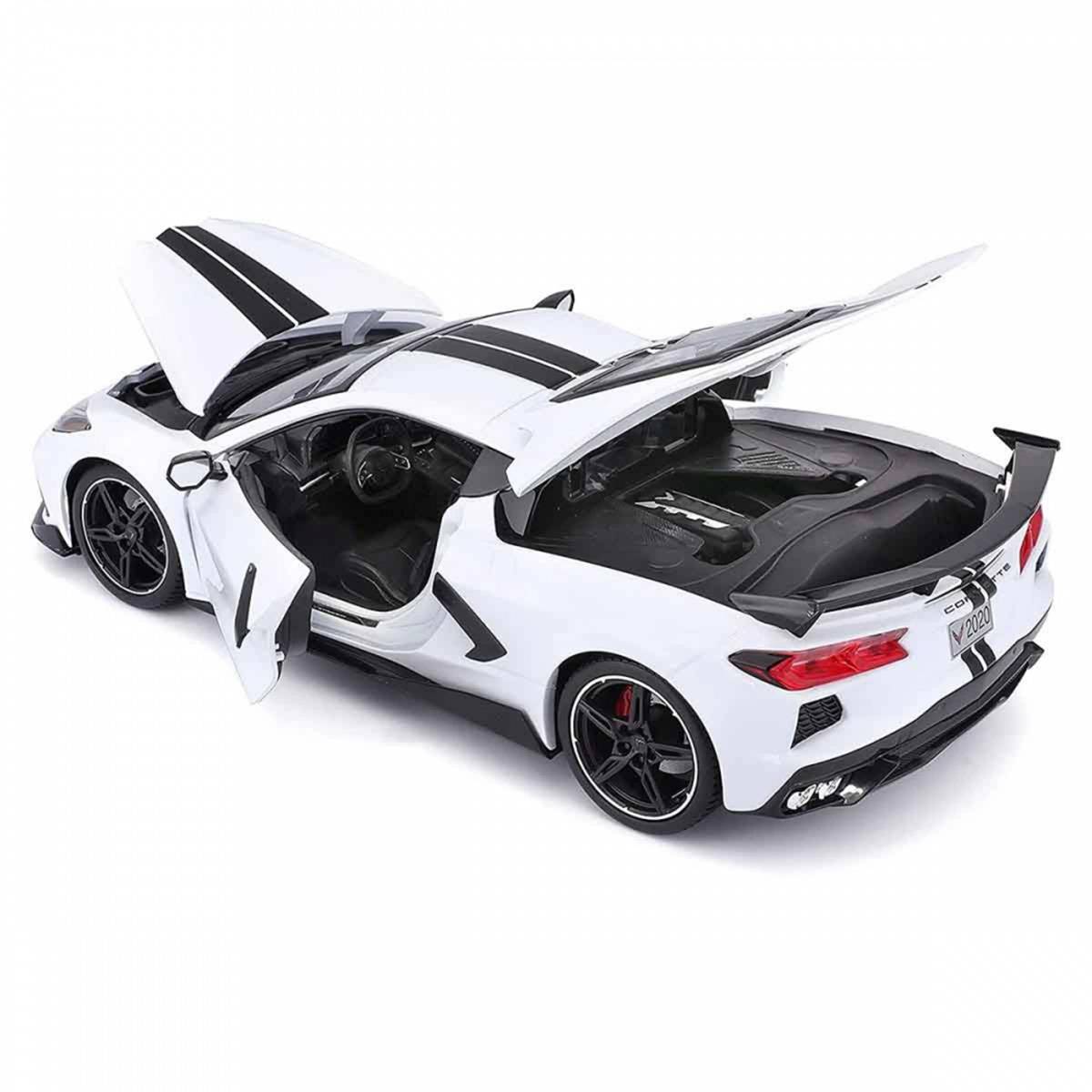 Maisto 1:24 2020 Chevrolet Corvette Stingray Model Araba