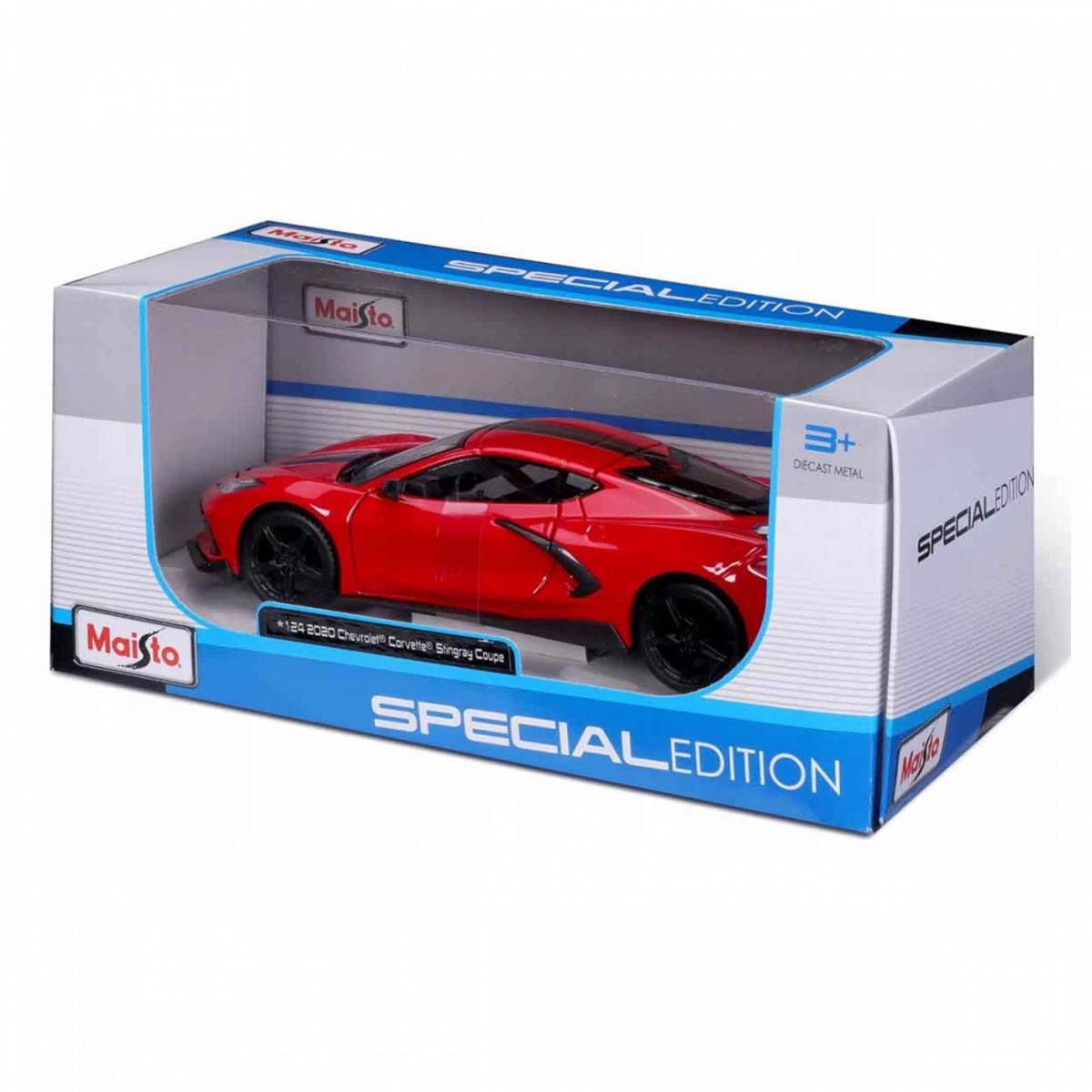 Maisto 1:24 2020 Chevrolet Corvette Stingray Model Araba