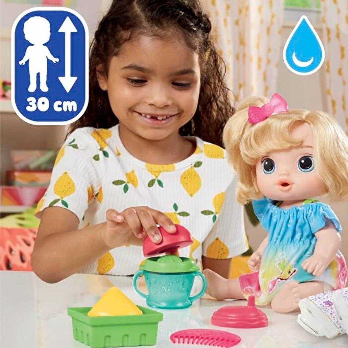 Baby Alive Bebeğimle Meyve Suyu Eğlencesi 30 cm