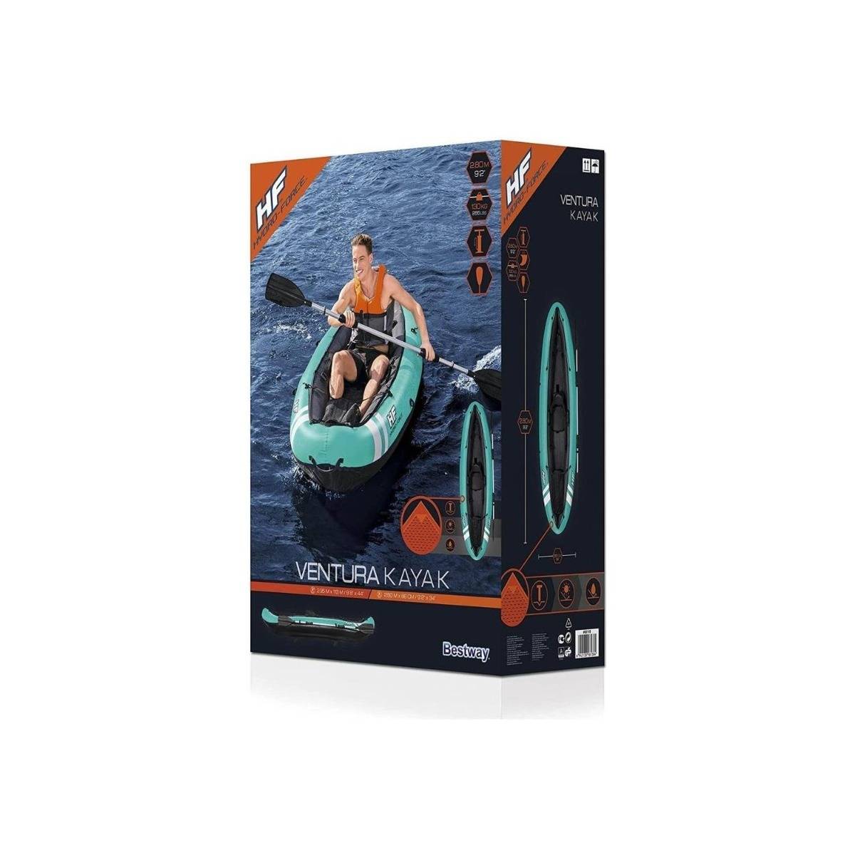 Bestway Hydro-Force Ventura Tek Kişilik Şişme Kano